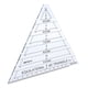 thumbnail image 1 of Regla de acolchado triángulo equilátero de 60 grados acrílico triángulo de alta transparencia original escala sastrería regla para acolchado, 1 of 5