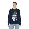thumbnail image 6 of Postal worker Elf Unisex Sweatshirt, S-2XL Christmas Mailman Elves, 6 of 9