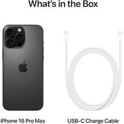 Restored Apple iPhone 16 Pro Max - Straight Talk/Tracfone - 512GB Black Titanium