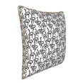 thumbnail image 2 of Fotbe Snake Pattern Velvet Decorative Throw Pillow Covers with Elegant Piping, Soft Plush Cushion Cover for Sofa, Bed, Car, Office-18"x18", 2 of 8