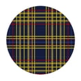 thumbnail image 2 of PIKWEEK  Multicolor Round Fitted Tablecloth with Elastic Edged Old Fashioned Scottish Tartan Country Style Round Table Cover Washable Tablecloths for Kitchen Picnic Party  Tables, 2 of 7