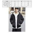 thumbnail image 5 of 1PCS 2022 Winter Men's Fleece Thickened Sweatshirt-Black [High-Quality Shearling Jacket]-S, 5 of 5