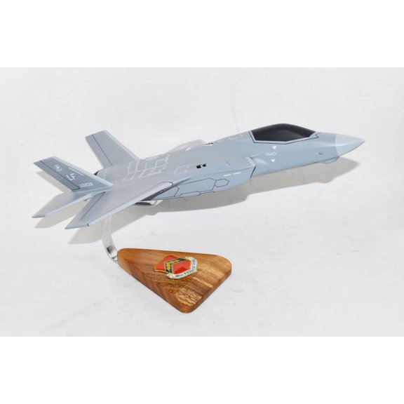 Lockheed Martin F-35A Lightning II, 56th Fighter Wing, 18" Mahogany Scale Model