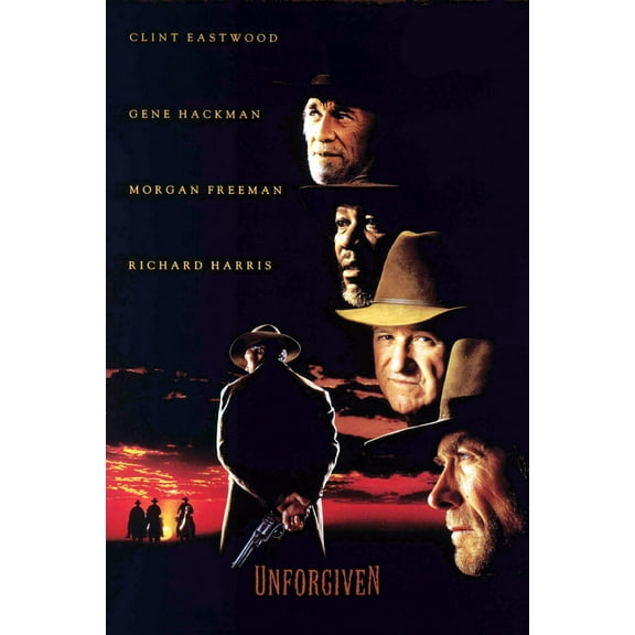 Unforgiven Movie 11inx17in Mini Poster Wall Art 11x17 poster