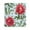 B, variant on Guanhe Valentine's Day Shower Curtain, Boho Rose Floral Print Red Waterproof Shower Curtains Bathroom Accessories(71''x35.5'')