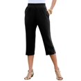 thumbnail image 4 of Baqcunre Linen Pants Women,Yoga Seven Point Sweatpants Straight Leg Openings Pant with Pockets,Womens Fashion Capri Pants for Women Women's Pants Womens Clothes White M, 4 of 4