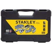 STANLEY 40-Piece Mechanics Tool Set, Chrome | STMT71648