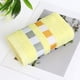 thumbnail image 4 of Accesorios de baño Funda de toalla a rayas 13,7 x 29,5 pulgadas Toalla suave y gruesa absorbente para el hogar Toallas de poliéster, 4 of 7