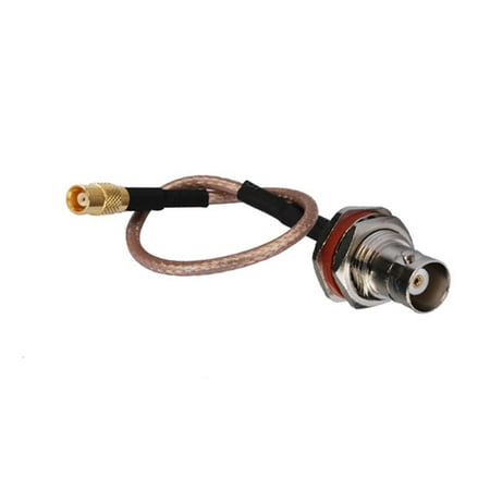 Nut 73b Wire Connector - 6 inch Rf Connector BNC Female nut O-ring to MCX Jack Straight Assembly Extension Coaxial Cable Rg316 15cm for Wireless Antenna