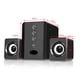thumbnail image 5 of Bocina USB Irfora altavoces de reproductor de música estéreo bajo D-202 negro, 5 of 7