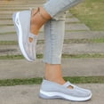thumbnail image 5 of Willtoo Orthopedic Dress Shoes for Women Arch Support Golf Shoes Lightweight Non Slip Slip on Business Casual Shoes Mesh Stretch Comfortable 2026 New Orthopedic Shoes, 5 of 6