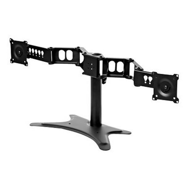 DoubleSight Stand DS-230STA Dual Monitor Flex - Stand - pour 2 Écrans LCD - Noir - Taille de l'Écran: jusqu'à 32" - Support de Bureau - Conforme TAA