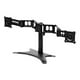 DoubleSight Stand DS-230STA Dual Monitor Flex - Stand - pour 2 Écrans LCD - Noir - Taille de l'Écran: jusqu'à 32" - Support de Bureau - Conforme TAA – image 1 sur 5