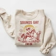 thumbnail image 2 of Lesbian Cowgirls Shirt, Lgbt Cowboy Shirt, Sound Gay I'm In Shirt, Lesbian Pride Shirt, Pr, 2 of 6