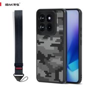IBMRS [Anti-Scratch Double Coating] For Xiaomi 14pro Case, Translucent Shockproof Phone Cover (Camo Black)