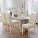 thumbnail image 4 of Cubiertas de asiento para Sillas de Comedor, Cubiertas de Estiramiento Tela Lavable Negra, Protectores de Silla de Cocina, Cubiertas de asiento de Silla de Cocina, 4 of 6
