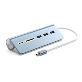 Satechi Aluminum USB Type-C Stand and Hub for Apple Mac Mini
