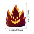 thumbnail image 3 of Dmlowu Halloween Pumpkin Flameless Candle Lamp, Small Pumpkin Lights for Indoor Tabletop Mantel Window, Halloween Decoration for Home Room Party, 3 of 5
