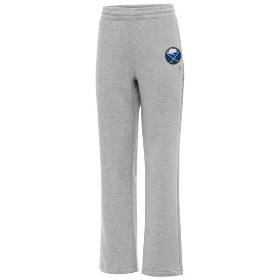Women's Antigua Heather Gray Buffalo Sabres Victory Sweatpants