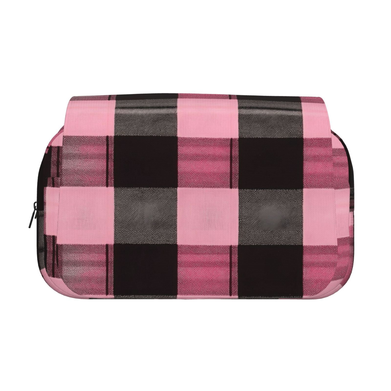 Large-Capacity Flip-Top Double-Layer Pencil Case, Multi-Functional Pocket Pen Case, Durable Stationery Organizer Hotpink Buffalo Plaid Check Tartan Scotland_4