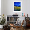 thumbnail image 4 of Art.com Blue Cornflowers 4550 Art Print by Pol Ledent, White Frame Wall Art, 32" x 40", 4 of 5