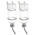 thumbnail image 1 of MasteelfCA 2pcs 350ml Plastic Rabbit Water Feeder Hanging Fountains Pet Drinking Bottle, 1 of 8