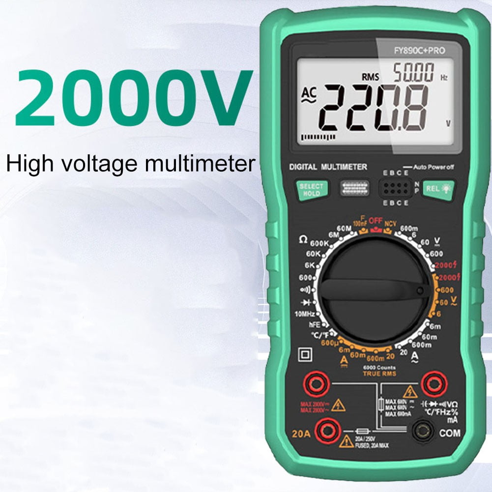 Advanced Digital Photovoltaic Multimeter Fy890C Pro Supporting Comprehensive Measurement Functions For Technicians