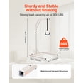 thumbnail image 2 of VEVOR Trapeze Bar for Bed Mobility Height-Adjustable Free Standing Trapeze Bar, 2 of 9