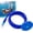 Dual Tube 1.5m/59inch, variant on Underwater Breathing Device, Underwater Breathing Tube with Float Head, Silicone Diving Swimming Equipment Breathing Tube for Adult Beginner Shallow Water Exercise Use