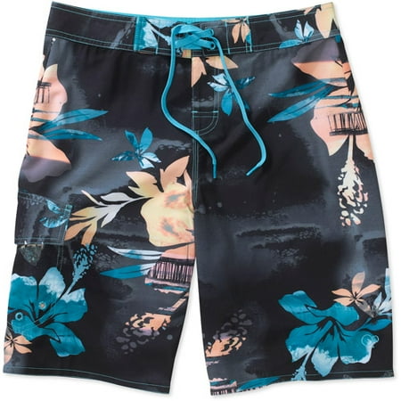 Op Men's Floral Photo Stretch Boardshort