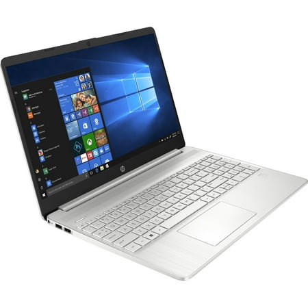 HP 15-dy2044nr 15.6" HD Touchscreen Notebook - Intel Core i3-1115G4 3.0GHz - 8GB RAM - 256GB PCIe SSD - Webcam - Windows 10 Home - Natural Silver