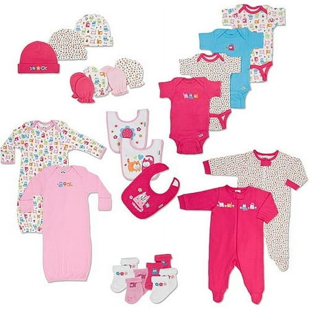 Gerber - Newborn Girls' 22-piece Essenti