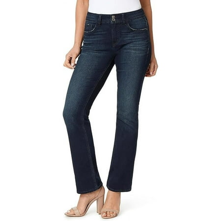 Angels Forever Young Women's Curvy Bootcut Jeans