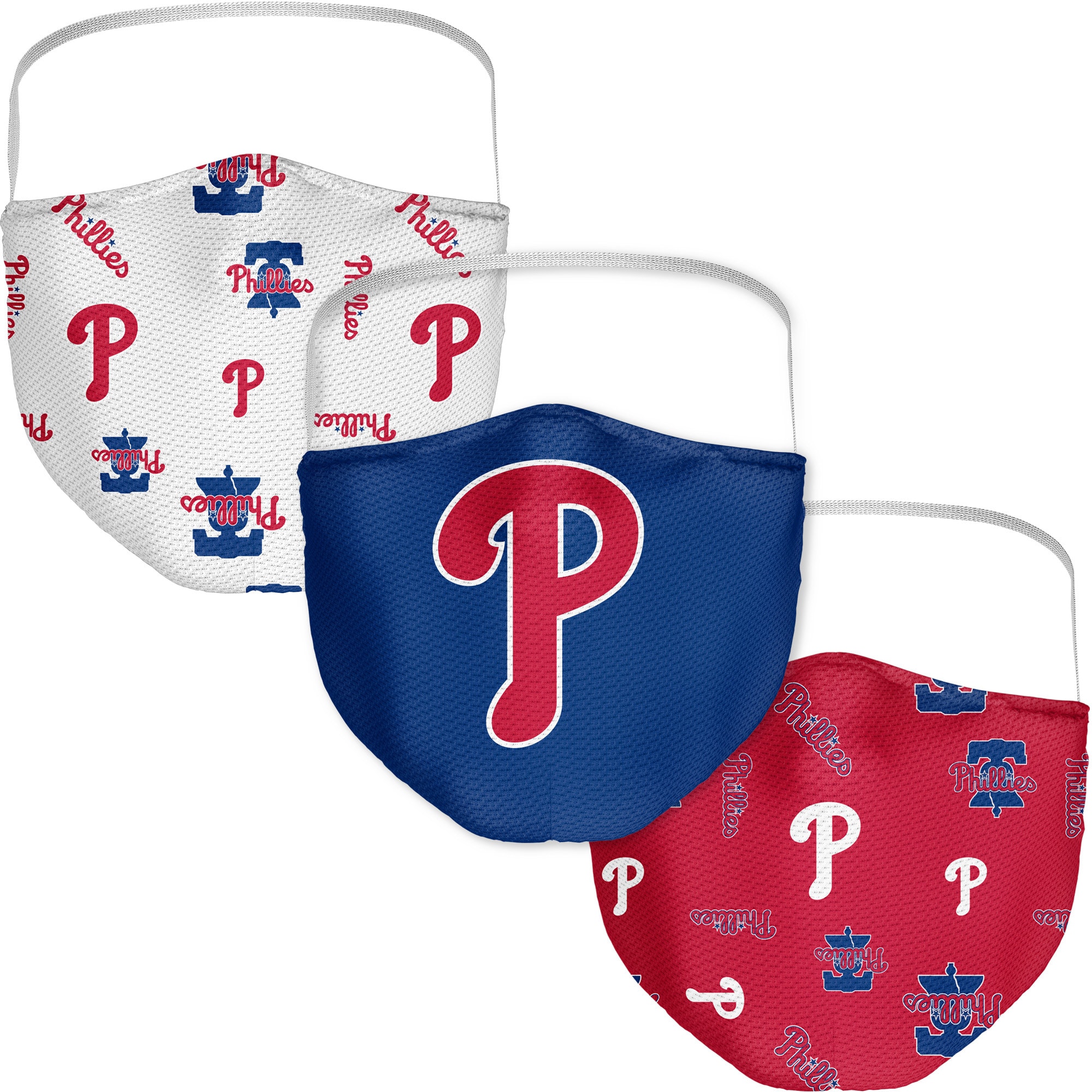 Philadelphia Phillies Fanatics Branded Adult All Over Logo Face