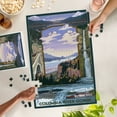 thumbnail image 2 of Lantern Press 1000 Piece Jigsaw Puzzle, Columbia River Gorge Views, 2 of 5