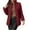 Red, variant on Womens Quilted Lightweight Jackets Zip Up Puffer Jacket Coats Padded Outwear with Pockets
