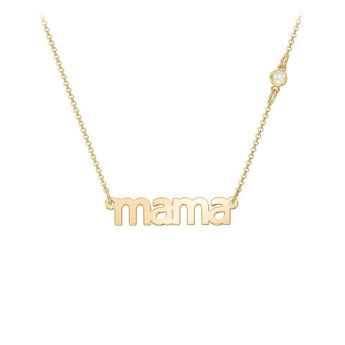 Collier « Mama' » avec Pierre de Naissance Satellite
