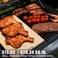 thumbnail image 4 of KingChii Propane Gas Grill and Griddle Combo, 2 in 1 Dual Outdoor BBQ with 45,000 BTU for Outdoor Patio Cooking Barbecue, 4 of 14