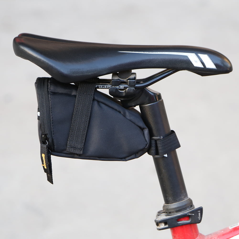 1L Bicycle Saddle Bag Rainproof MTB Road Bike Seatpost Rear Storage Pouch