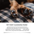 thumbnail image 6 of Pet Paw Foam Cleaner 100ml, Dog Cat Paw Washing Foam with Silicone Brush, Deep Cleaning & Odor Removal, Easy No-Rinse Grooming Care, 6 of 9