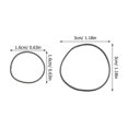 thumbnail image 2 of unbranded 750Ud Kit De Sellos Para Relojes Con Anillos Impermeables Negros, 2 of 8