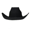 thumbnail image 5 of Mf Western Products Mens Ariat 2X  Wool 4 1/4in Brim 3pc Buckle Set Hat 71/8 Black, 5 of 6