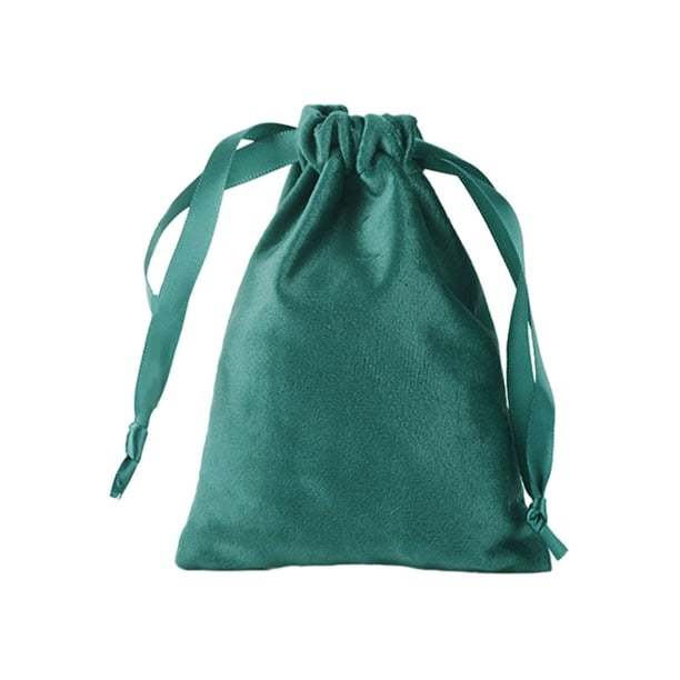 Cateissary Bolsas de joyería súper suaves, bolsas con cordón ecológicas, duraderas y que ahorran espacio, protegen los artículos Cubiertas para muebles de jardín rojo negruzco