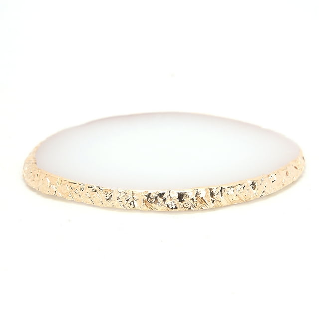 Placa De Mezcla De Pigmentos De Esmalte De Uñas, Paleta De Manicura De Moda Con Borde Dorado Para Uso Doméstico Salón De Uñas Para Geles De Esmalte De Uñas Pigmentos De Sombra