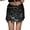 Skirt 67# Black, variant on Carnival Elegant Beaded Festival Mini Skirts for Women with Bow Front Party Shimmering Skirt for Evening Performance Stage Show