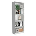 thumbnail image 2 of We Have Furniture Utah 3 Piece Living Room Set with 3 Bookcases, White, 2 of 8
