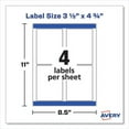 thumbnail image 5 of Removable Print-To-The-Edge White Labels W/ Sure Feed, 3 1/2 X 4 3/4, 32/pack | Bundle of 10 Packs, 5 of 7