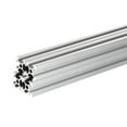 thumbnail image 1 of Unique Bargains 2020 T Slot Aluminum Extrusion 100mm(3.9 Inch) Silver for 3D Printer Laser Engraving Machine 4 Pcs, 1 of 6