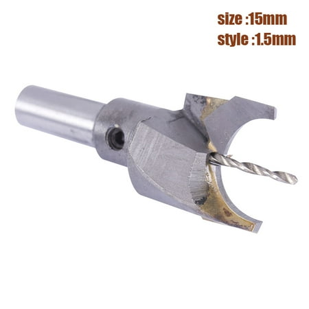 

Wood Beads Maker Drill Bit Ball Drill DIY Woodworking Router Milling Cutter 15mm/1.5mm Drills Bit
