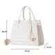 thumbnail image 3 of Bolsa para mujer FANA Aura Color Blanco Con Asas M3760!!!, 3 of 3
